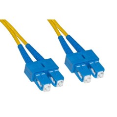 CAVO FIBRA OTTICA SC A SC SINGLEMODE DUPLEX 9/125 MT.2