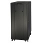 ARMADIO RACK 19" PER RETI 32U (A)1610, (L)600, (P)600 COLORE NERO PORTA VETRO