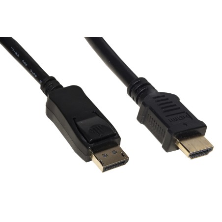 CAVO DISPLAYPORT 1.2 - HDMI® 1.4 4KX2K 30 HZ CONTATTI DORATI MT 3
