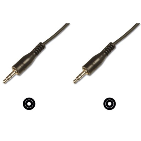 CAVO STEREO JACK 3.5 MM.PROLUNGA SCHEDA AUDIO PER CUFFIE/CASSE MASCHIO/MASCHIO MT.2,5