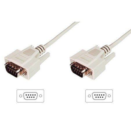 CAVO PROLUNGA PER MODEM- MOUSE ECC. PIN-TO-PIN (MODEM CABLE) 9 POLI MASCHIO/MASCHIO MT.3 (AK 174 3M)