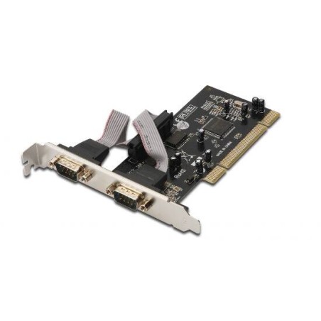 SCHEDA AGGIUNTIVA INTERFACCIA SERIALE PCI 9 POLI MASCHIO 2 PORTE