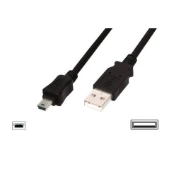 CAVO USB 2.0 MINI B 5 POLI MT. 1,80