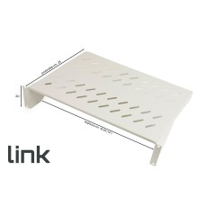 RIPIANO PER ARMADIO 19" 2 UNITA' PROFONDITA' 250 MM. (UNIVERSALE) COLORE GRIGIO