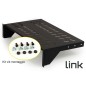 RIPIANO PER ARMADIO 19" 2 UNITA' PROFONDITA' 250 MM. (UNIVERSALE) COLORE NERO