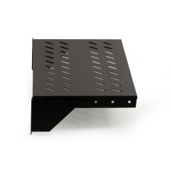 RIPIANO PER ARMADIO 19" 2 UNITA' PROFONDITA' 250 MM. (UNIVERSALE) COLORE NERO