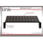RIPIANO PER ARMADIO 19" 2 UNITA' PROFONDITA' 250 MM. (UNIVERSALE) COLORE NERO