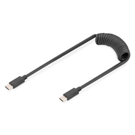 DIGITUS CAVO A SPIRALE USB 2.0 - DA USB - C A USB - C MT 1