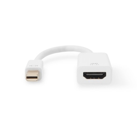 ADATTATORE ATTIVO MINI DISPLAYPORT MASCHIO - HDMI FEMMINA BIANCO