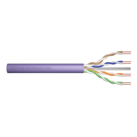 CAVO INSTALLAZIONE CAT 6 U-UTP 250 MHZ AWG 23/1 DCA (LSZH-1) MATASSA 305 MT DIGITUS