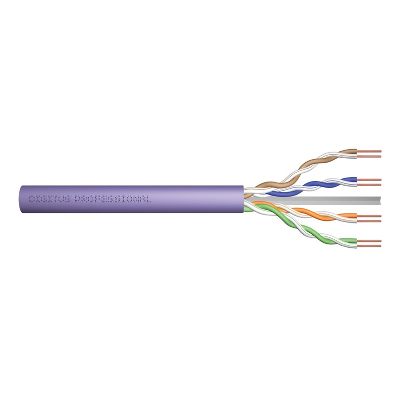 MATASSA CAVO SOLIDO LSZH CAT 6 U-UTP 250 MHZ IN RAME CPR: CCA (EN 50575) AWG 23/1