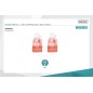 CAVO PATCH U/UTP CAT 6 - LSZH,10 PEZZI 0,5 MT. COLORE GRIGIO