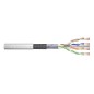 CAVO FLESSIBILE DOPPIA SCHERMATURA SF/UTP HALOGENFREE PER RETI CATEGORIA 6 IN RAME MATASSA MT.305