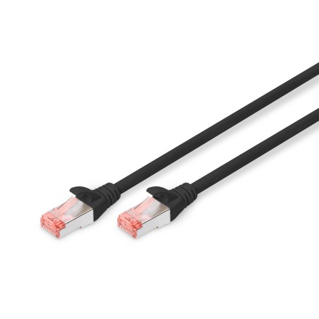 CAVO RETE S-FTP CAT.6 DOPPIA SCHERMATURA LS0H COLORE NERO MT. 1