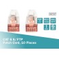 CONFEZIONE 10 CAVI CAT 6 SCHERMATI S/FTP MT 3 COLORE BIANCO DIGITUS