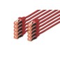 CONFEZIONE 10 CAVI CAT 6 SCHERMATI S/FTP MT 5 COLORE ROSSO DIGITUS