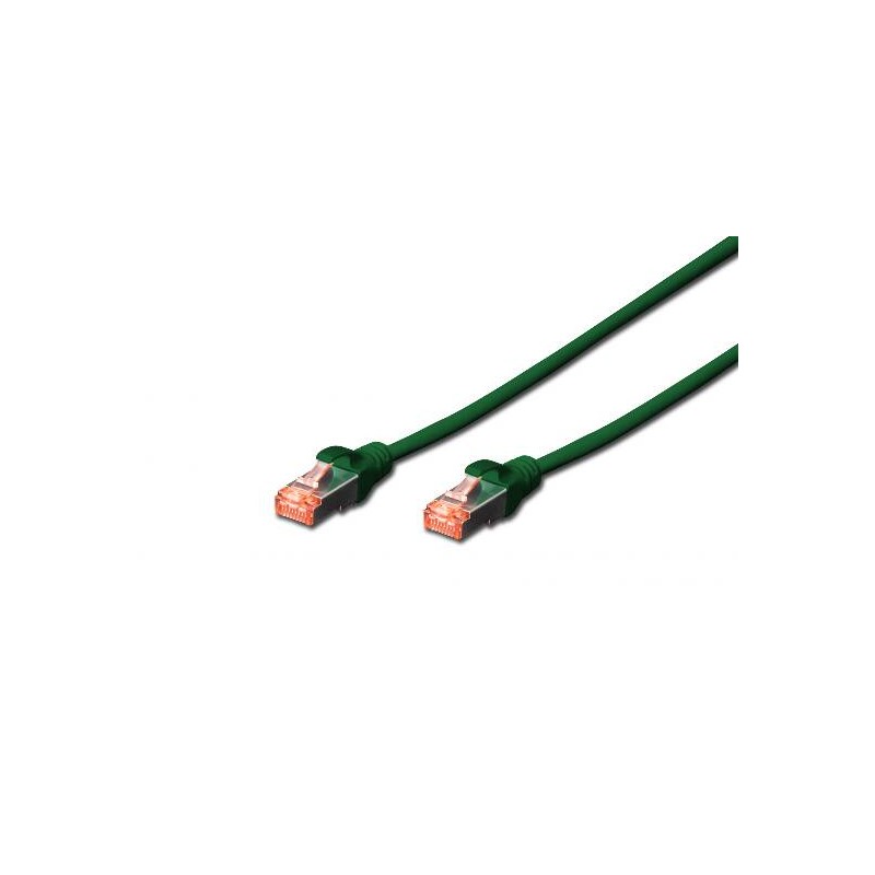 CAVO RETE S-FTP CAT.6 DOPPIA SCHERMATURA LS0H COLORE VERDE MT. 10