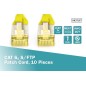 CAVO PATCH CAT 6A S/FTP, 10 PEZZI LUNGHEZZA 2 MT. COLORE GIALLO