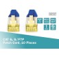 CAVO PATCH CAT 6A S/FTP, 10 PEZZI LUNGHEZZA 3 MT. COLORE BLU