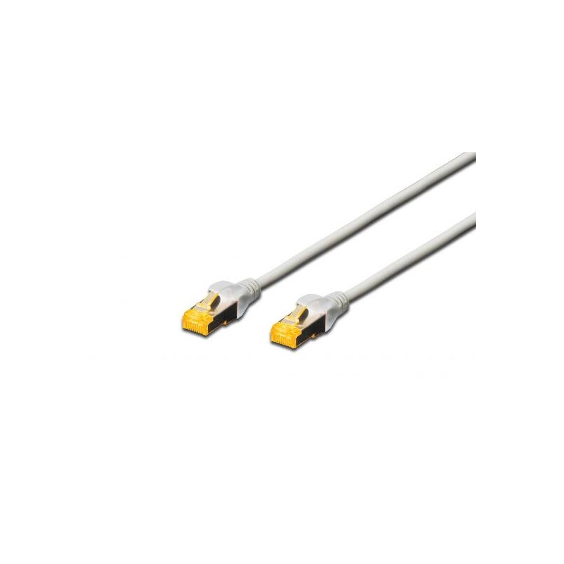 CAVO RETE S-FTP CAT.6A DOPPIA SCHERMATURA LSOH COLORE GRIGIO MT. 10