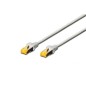 CAVO RETE S-FTP CAT.6A DOPPIA SCHERMATURA LSOH COLORE GRIGIO MT. 10