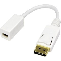 CAVO ADATTATORE DISPLAYPORT DP MASCHIO - MINI DP FEMMINA CM. 15