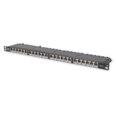 PANNELLO PATCH 24 PORTE CAT6 0,5 UNITA' SCHERMATO