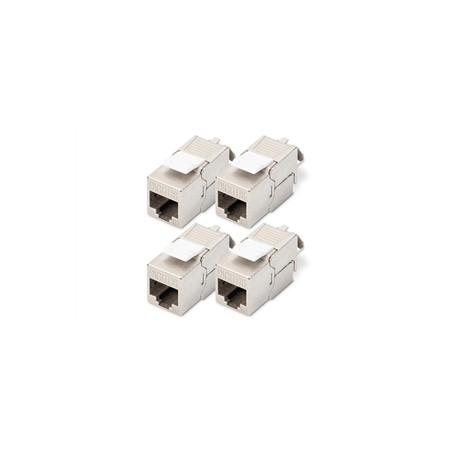 MODULO KEYSTONE CAT 6A, SCHERMATO, ATTREZZI PER L'INSTALLAZIONE NON NECESSARI - 4 PEZZI