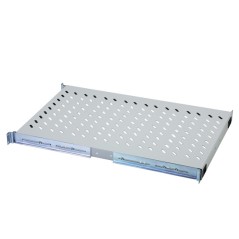 RIPIANO PER ARMADIO 1 UNITA' PROFONDITA' 720 M M. GRIGIO RAL 7035 - CAPACITA' DI CARICO 100 KG. CON VITI (PER LINEA SERVER)