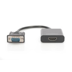 ADATTATORE PERSONAL COMPUTER VGA - MONITOR HDMI CON AUDIO DIGITUS