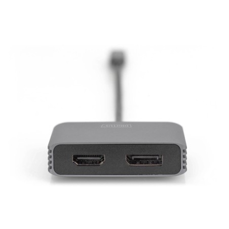 USB TYPE-C 4K 2-IN-1 DISPLAYPORT + HDMI GRAPHICS ADAPTER