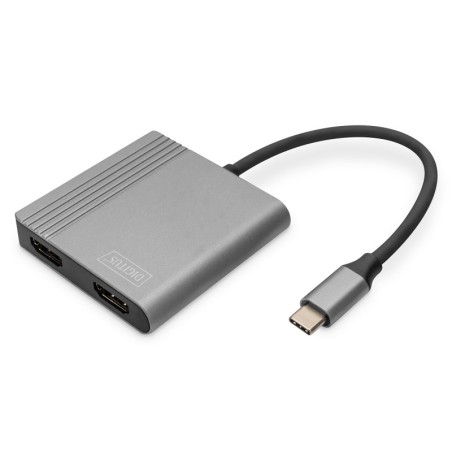 DIGITUS ADATTATORE GRAFICO USB TYPE-C HDMI 4K 2IN1