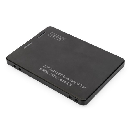 BOX ESTERNO 2,5" SATA HDD M.2 O MSATA SATA 3 6 GBIT/S, FINO A 520 MB/S