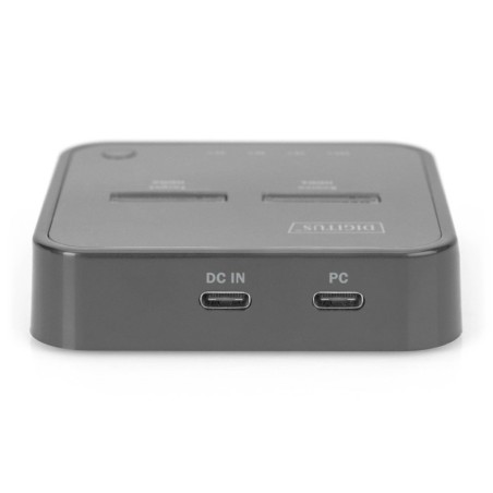 DUAL M.2 NVME SSD DOCKING STATION WITH OFFLINE CLONE FUNCTION, USB-Cª