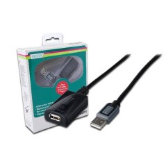 ESTENSORE DI LINEA USB 2.0 MASCHIO/FEMMINA CON CAVO DA MT. 15