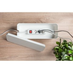 DIGITUS SCATOLA GESTIONE CAVI, SET DA 3 (S, M, L) BIANCO