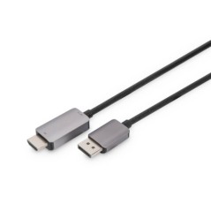 DIGITUS CAVO ADATTATORE DISPLAYPORT 8K, DP - HDMI TIPO A MT 1