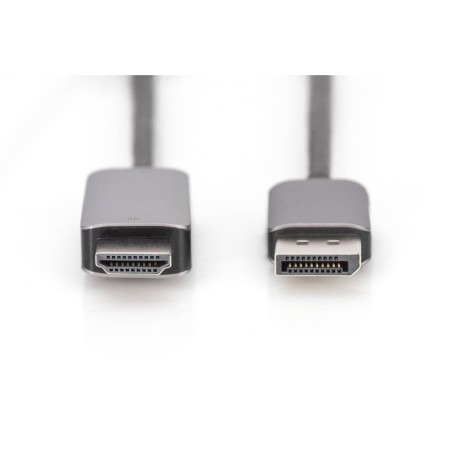 DIGITUS CAVO ADATTATORE DISPLAYPORT 8K, DP - HDMI TIPO A MT 1