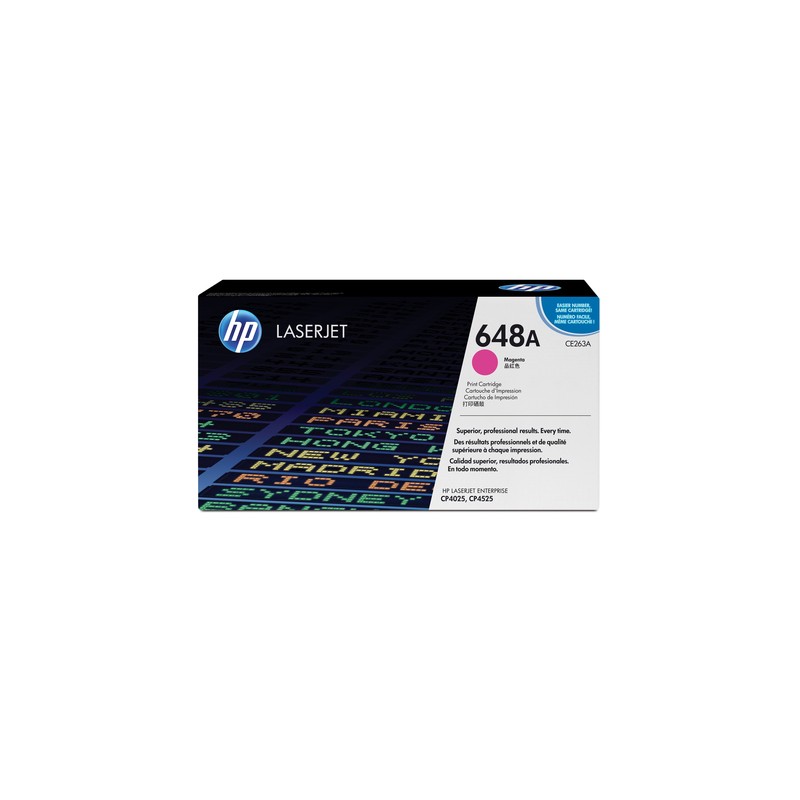HP TONER MAGENTA LASERJET CE263A CP 4225N/DN CC493A HP TONER MAGENTA LASERJET CE263A CP 4225N/DN CC493A