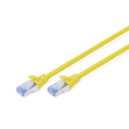 CAVO RETE CAT 5E SCHERMATO SF/UTP COLORE GIALLO MT 10 DIGITUS