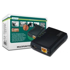 NETWORK PRINT SERVER MULTIFUNZIONE USB 2.0 - RETE RJ45