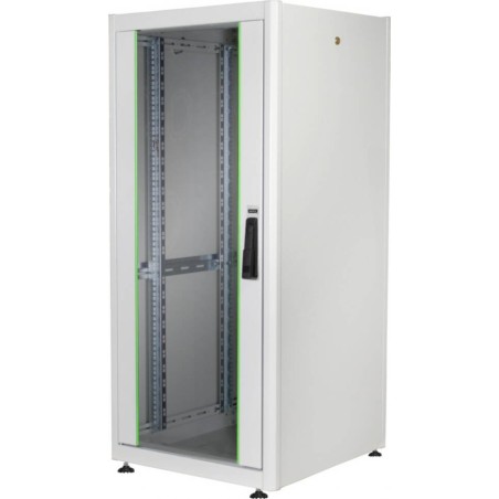 ARMADIO 26 UNITÀ 19" PER RETI MISURE (A)1299 X (L)600 X (P)600 MM. COLORE GRIGIO CHIARO
