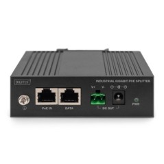 DIGITUS SPLITTER POE GIGABIT ETHERNET, INDUSTRIALE, 60W