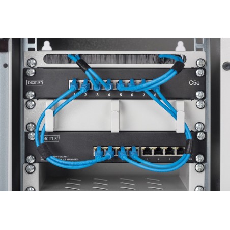 DIGITUS SWITCH GIGABIT ETHERNET  DA 8 PORTE A 10 POLLICI, GESTITO L2+