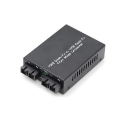 MEDIA CONVERTER GIGABIT SINGLEMODE/MULTIMODE CONNETTORI SC/SC DIGITUS