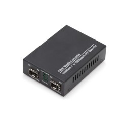 MEDIA CONVERTER GIGABIT SINGLEMODE/MULTIMODE CON MODULO SFP DIGITUS