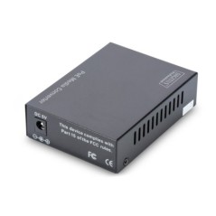 MEDIA CONVERTER GIGABIT POE, RJ45 CONNETTORE FIBRA OTTICA SC MULTIMODE