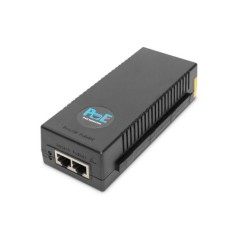 INIETTORE 10 POE+ ETHERNET GIGABIT, 802.3AT PIN DI ALIMENTAZIONE: 3/6(+), 1/2(-), 30W