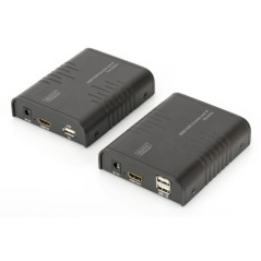 ESTENSORE KVM DIGITUS USB/HDMI SU CAVO RETE/IP