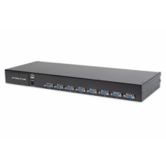 DIGITUS COMMUTATORE KVM MODULARE, 8 PORTE